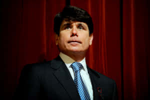 Rod Blagojevich Portrait Photo Wallpaper