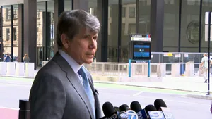 Rod Blagojevich Street Press Conference Wallpaper