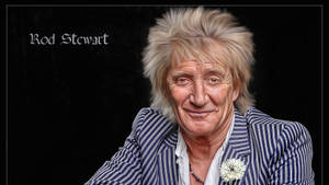 Rod Stewart British Rock Icon Wallpaper