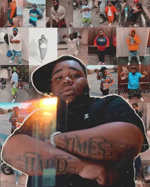 Rod Wave Collage Aesthetic Wallpaper