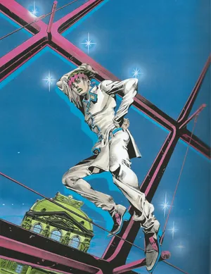 Rohan Kishibe - Artist And Mangaka From Jojo's Bizarre Adventure Wallpaper