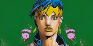 Rohan Kishibe Confidently Striking A Pose In Morioh Town Wallpaper