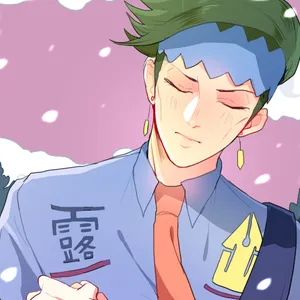 Rohan Kishibe, The Talented Manga Artist From Jojo's Bizarre Adventure, Displaying His Unique And Stylish Outfit. Wallpaper