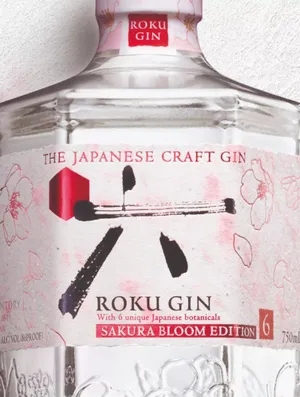 Roku Gin Sakura Bloom Edition Bottle Wallpaper