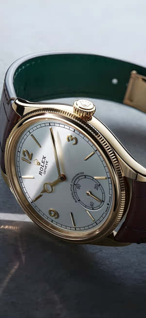 Rolex Classic Watch Design Wallpaper