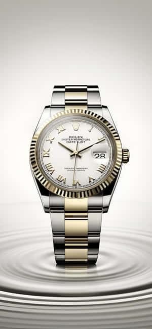 Rolex Datejust Classic Watch Wallpaper