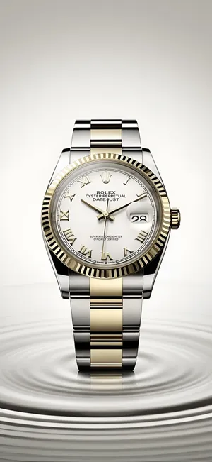 Rolex Datejust Classic Watch Wallpaper