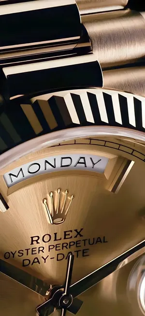 Rolex Day Date Closeup Wallpaper