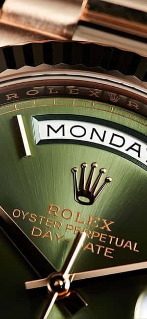 Rolex Day Date Closeup Wallpaper