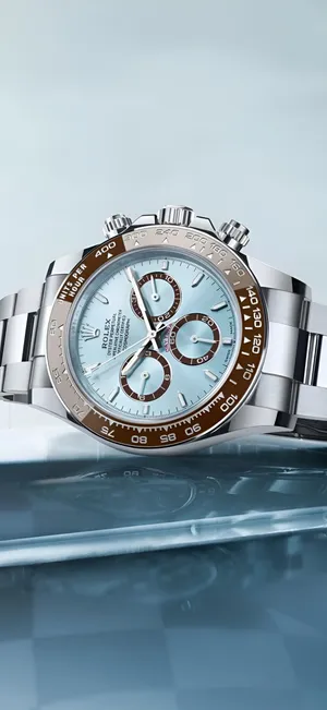 Rolex Daytona Ice Blue Dial Wallpaper
