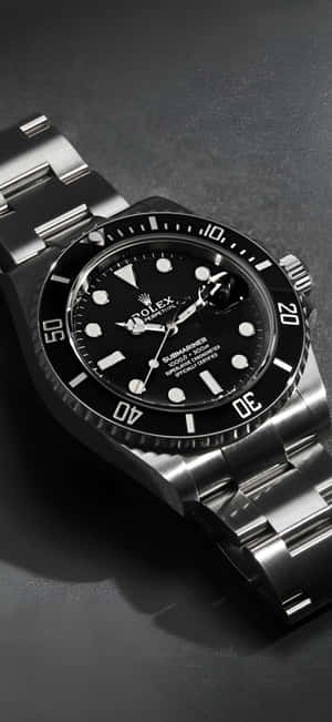 Rolex Submariner Watch Closeup Wallpaper