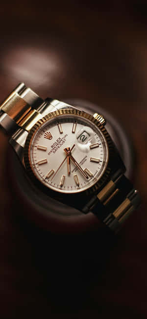 Rolex Watch Close Up Wallpaper