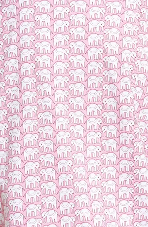 Roller Rabbit Elephant Print Fabric Wallpaper