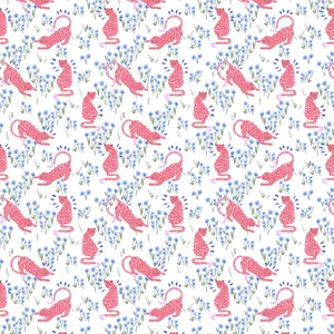 Roller Rabbit Inspired Pattern Wallpaper