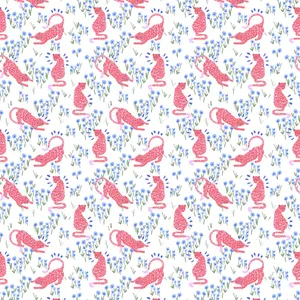 Roller Rabbit Inspired Pattern Wallpaper