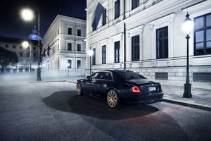 Rolls Royce Black Ghost Wallpaper