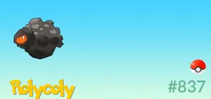 Rolycoly Number 837 On Pokédex Wallpaper