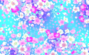 Romantic Floral Vintage Pattern Wallpaper Wallpaper