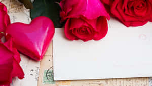 Romantic Love Letter Setup Wallpaper