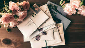 Romantic Love Letters Collection Wallpaper
