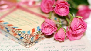 Romantic Love Letters Wallpaper