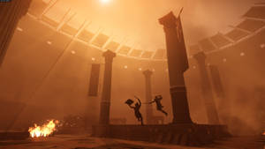 Rome 2 Gladiators In Battle Wallpaper