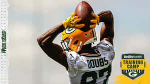 Romeo Doubs Packers Training Camp Catch Wallpaper