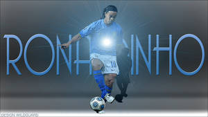 Ronaldinho Magic Light Wallpaper