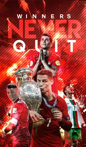 Ronaldo Champion Spirit Wallpaper Wallpaper
