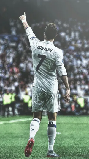 Ronaldo Victory Celebration Wallpaper