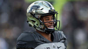 Rondale Moore Purdue Football Helmet Wallpaper