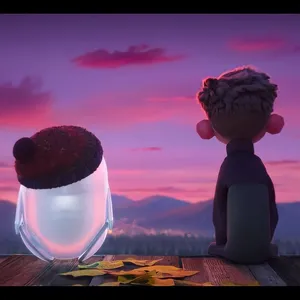 Rons Gone Wrong Looking At Sunset Wallpaper