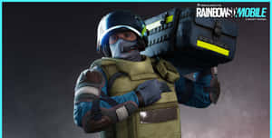 Rook In Action On The Battlefield In Rainbow Six Siege Wallpaper