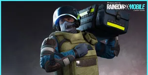 Rook In Action On The Battlefield In Rainbow Six Siege Wallpaper