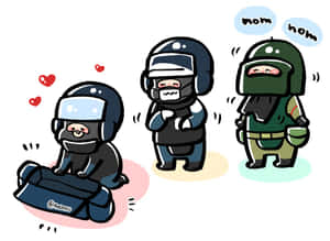 Rook In Rainbow Six Siege Action Wallpaper