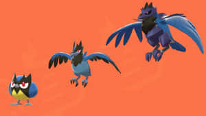 Rookidee Corvisquire And Corviknight Wallpaper