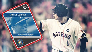 Rookie Carlos Correa Wallpaper