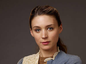 Rooney Mara Innocent Expression Wallpaper