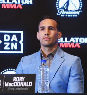 Rory Macdonald At Bellator Mma Press Conference Wallpaper