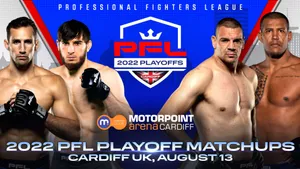 Rory Macdonald In Pfl 2022 Playoffs Wallpaper