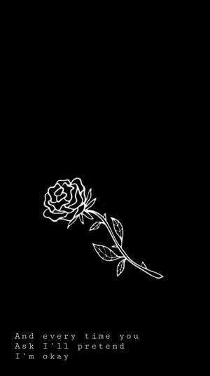 Rose Emo Aesthetic Wallpaper