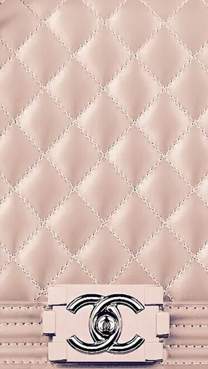 Rose Gold Aesthetic Chanel Bag Wallpaper