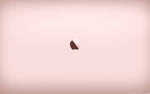 Rose Gold Apple Logo Laptop Wallpaper