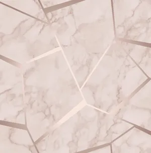 Rose Gold Black Marble Countertop Wallpaper