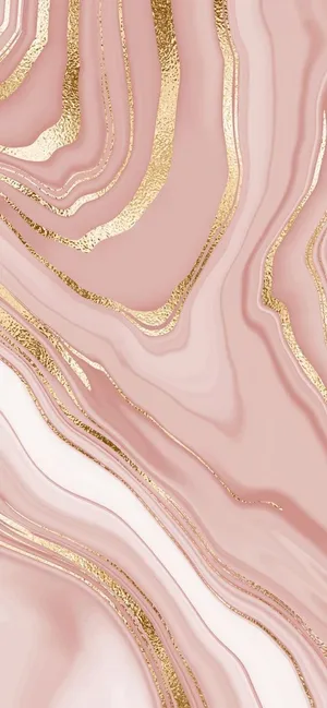 Rose Gold Color - Shining And Shimmering, A Beautiful Hue. Wallpaper