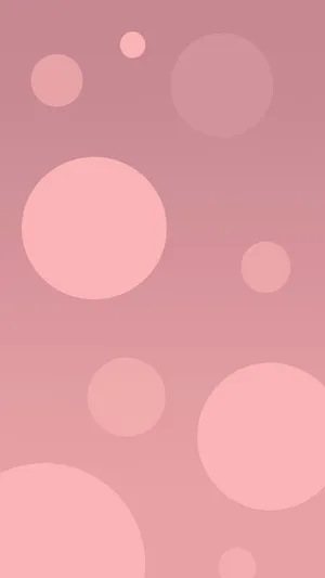 Rose Gold Iphone 5 Polka Dots Wallpaper