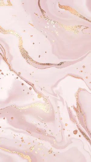 Rose Gold Marble Texture Wallpaper