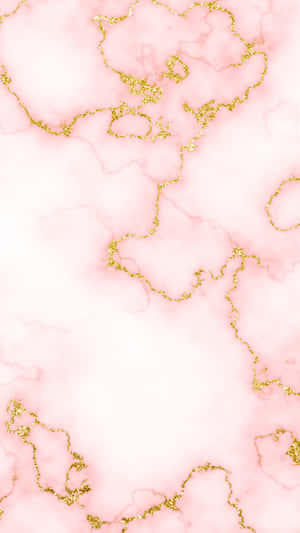 Rose Gold Marble Texture Wallpaper