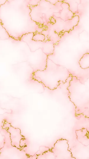 Rose Gold Marble Texture Wallpaper
