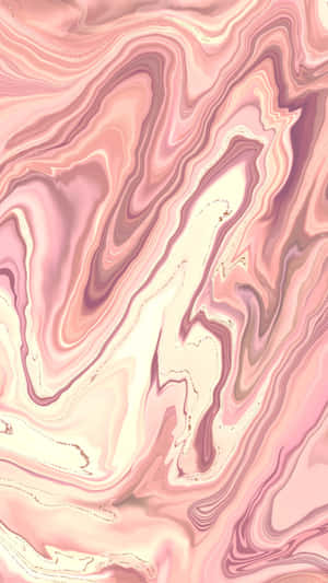 Rose Gold Marble Texture Wallpaper